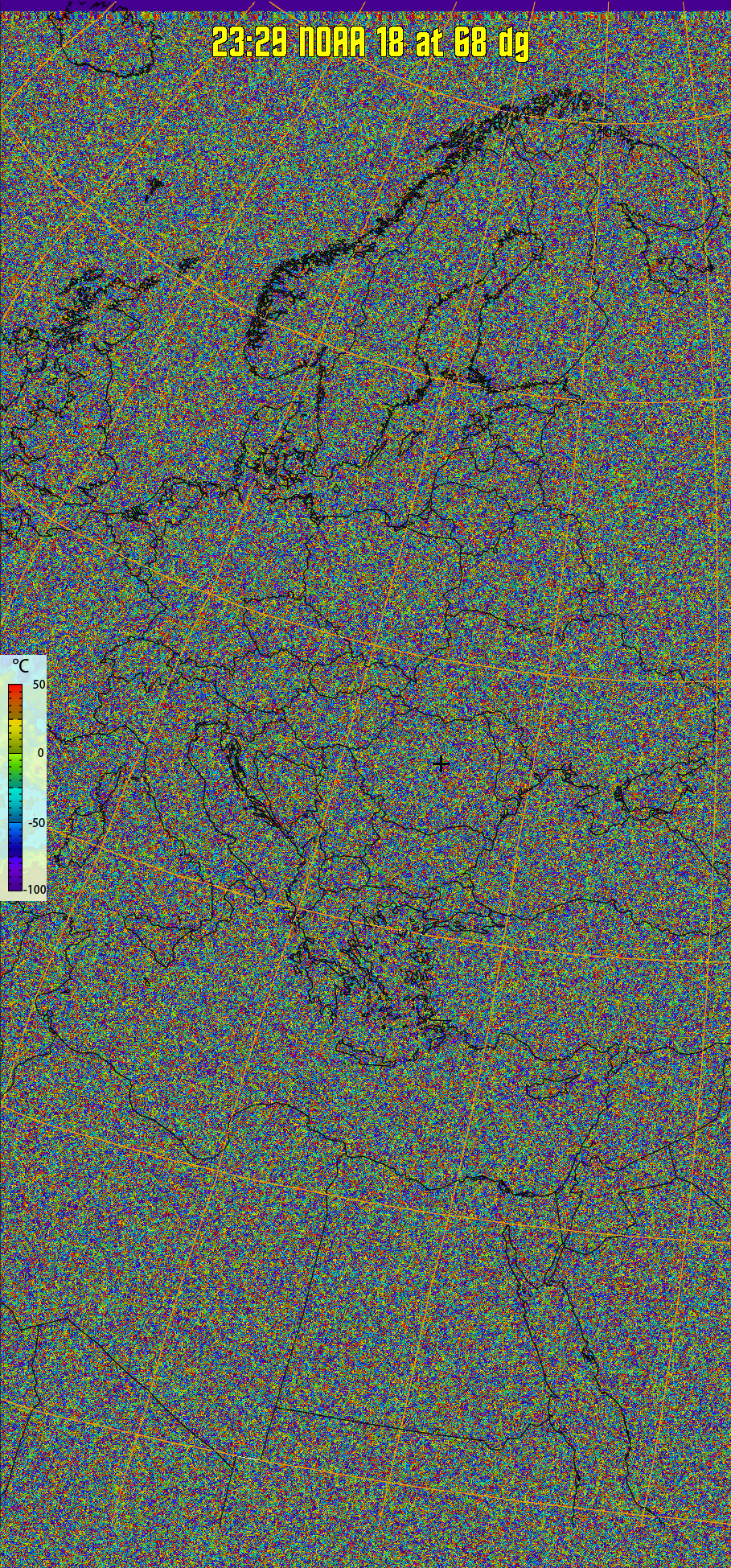 therm:
Produces a false colour image from NOAA APT images based on temperature.
Provides a good way of visualising cloud temperatures.