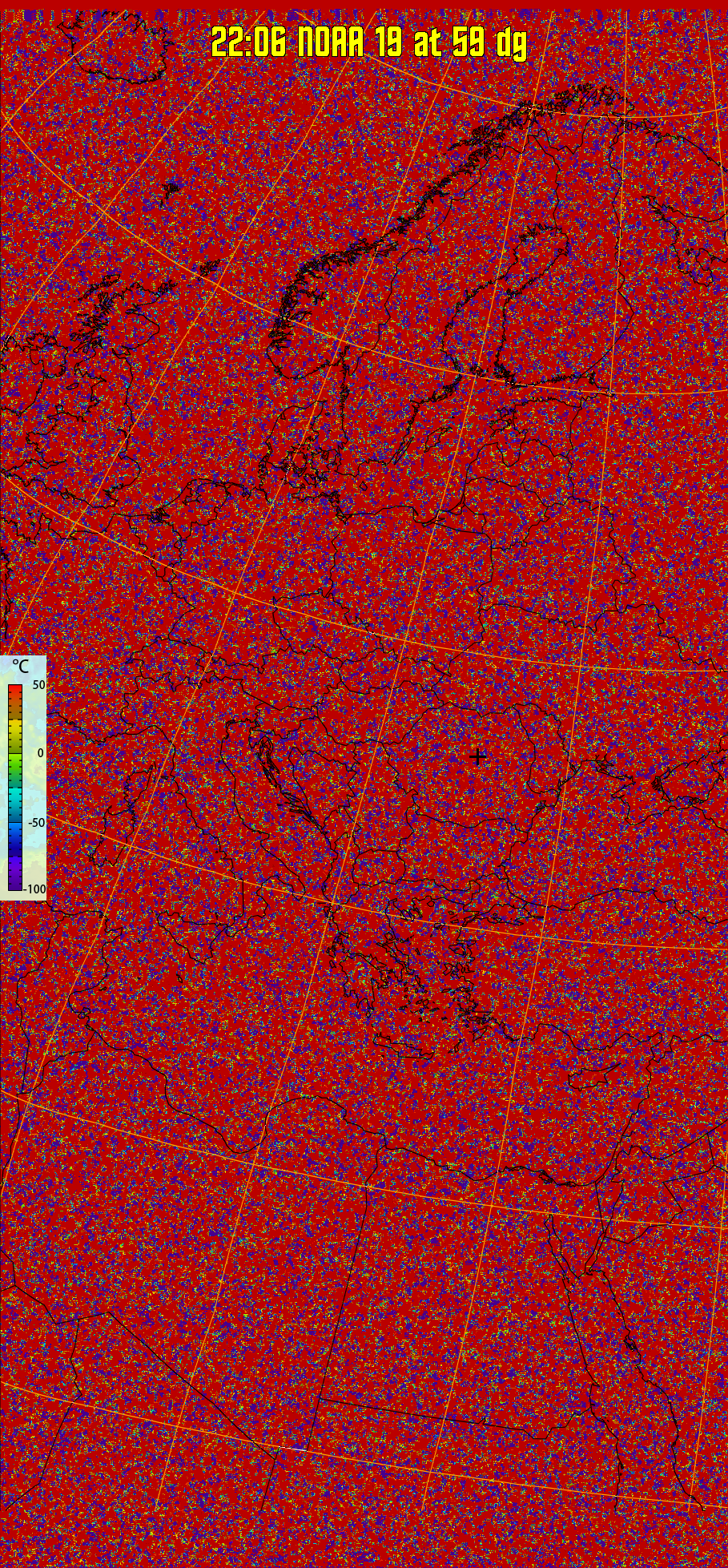 therm:
Produces a false colour image from NOAA APT images based on temperature.
Provides a good way of visualising cloud temperatures.