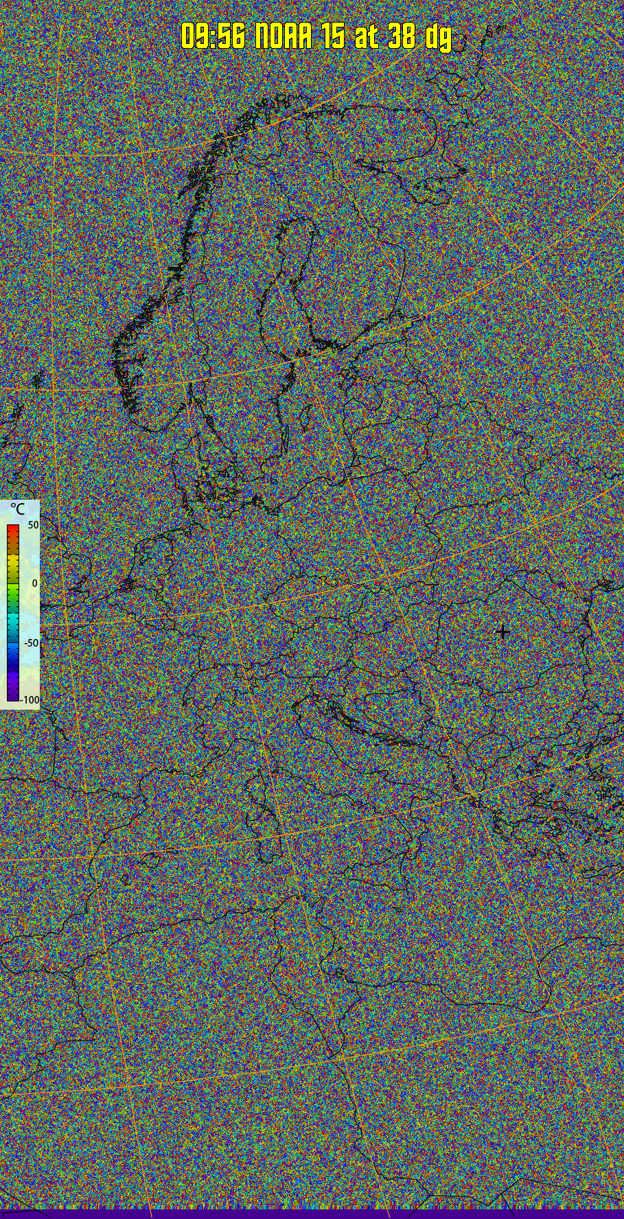 therm:
Produces a false colour image from NOAA APT images based on temperature.
Provides a good way of visualising cloud temperatures.